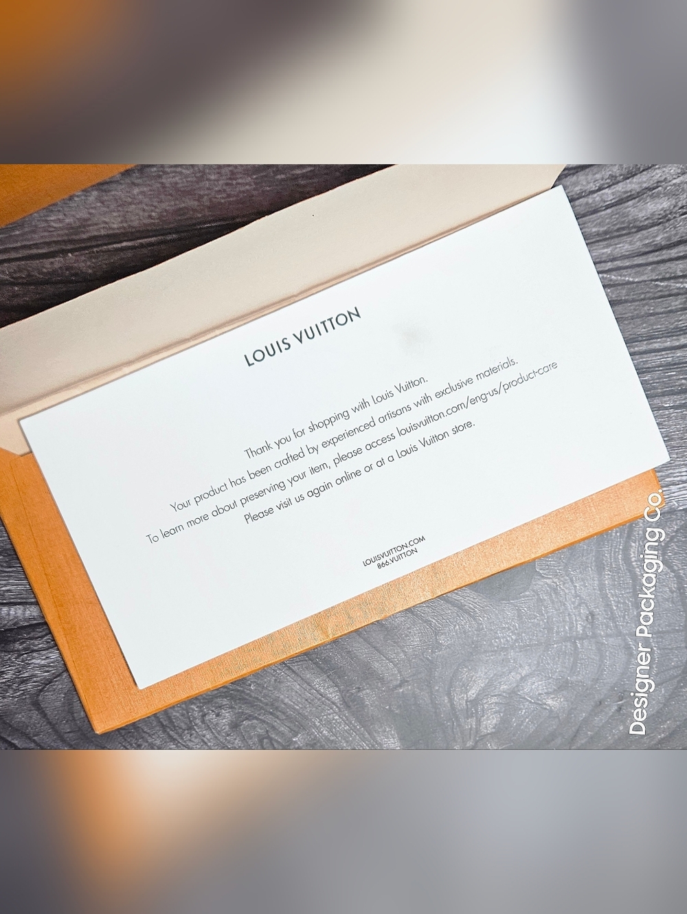 NEW Louis Vuitton Large Magnetic Wallet Gift Box Set Receipt Ribbon Tissue Card - Picture 6 of 14